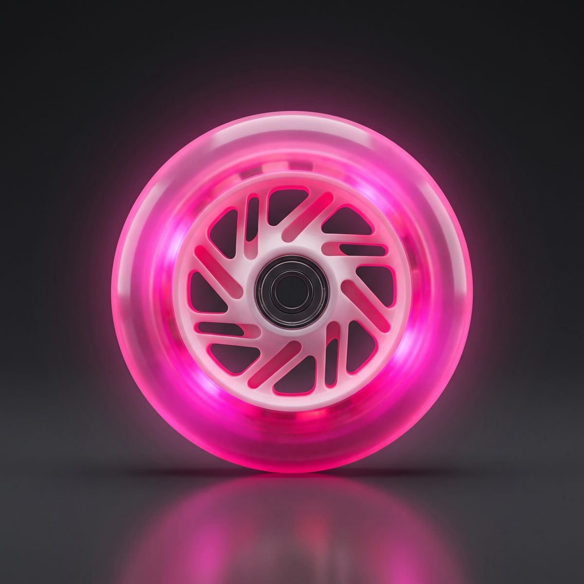 Rueda LED GlowRush color Rosa